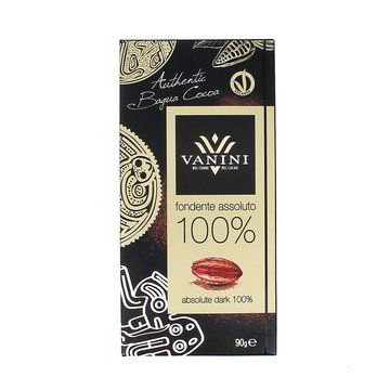 Tavoletta Vanini Bagua Fondente 100%