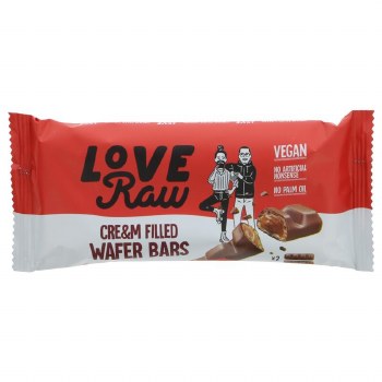 Love Raw - Milk Choc Cream Wafer Bar