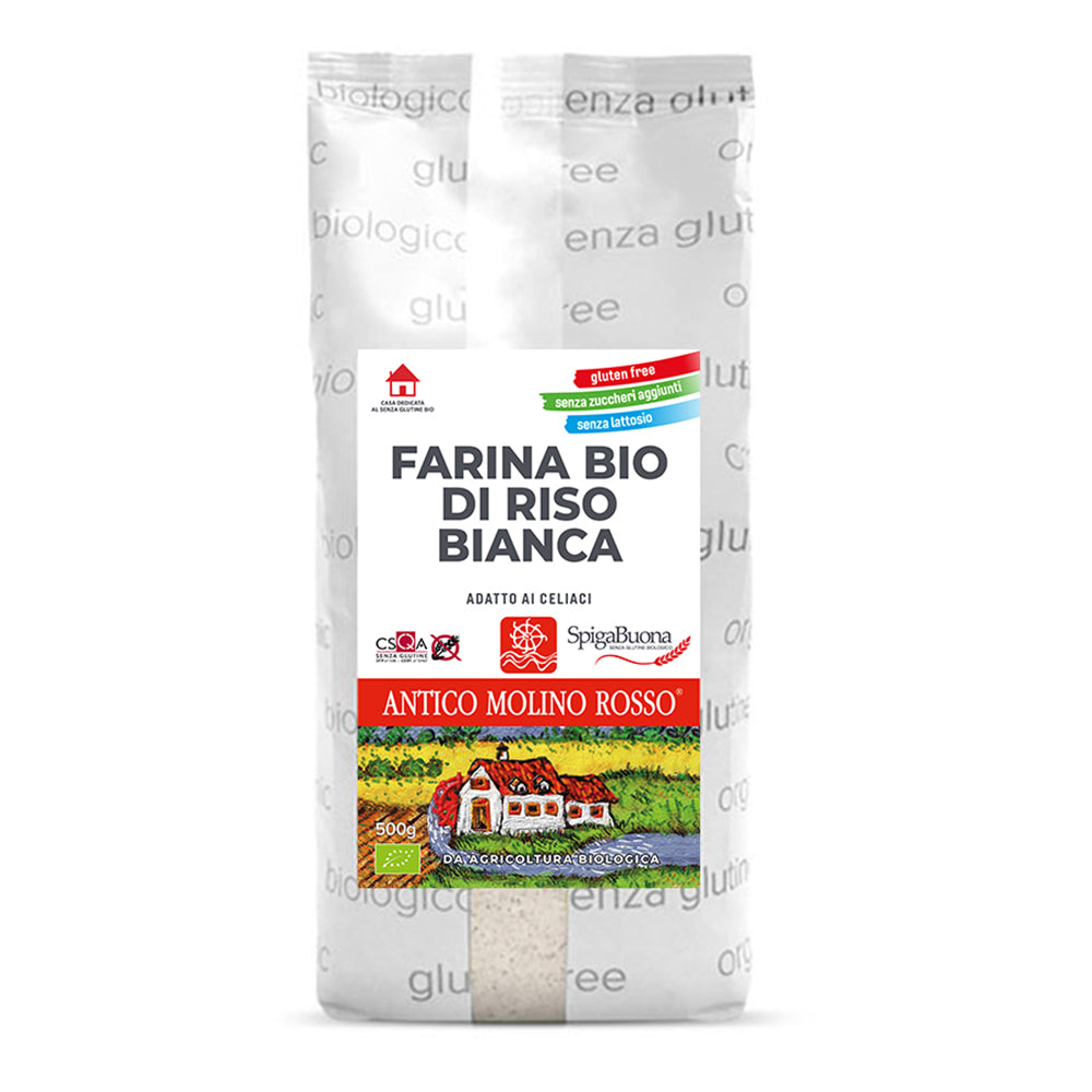 Farina di riso bianca - Antico Molino Rosso