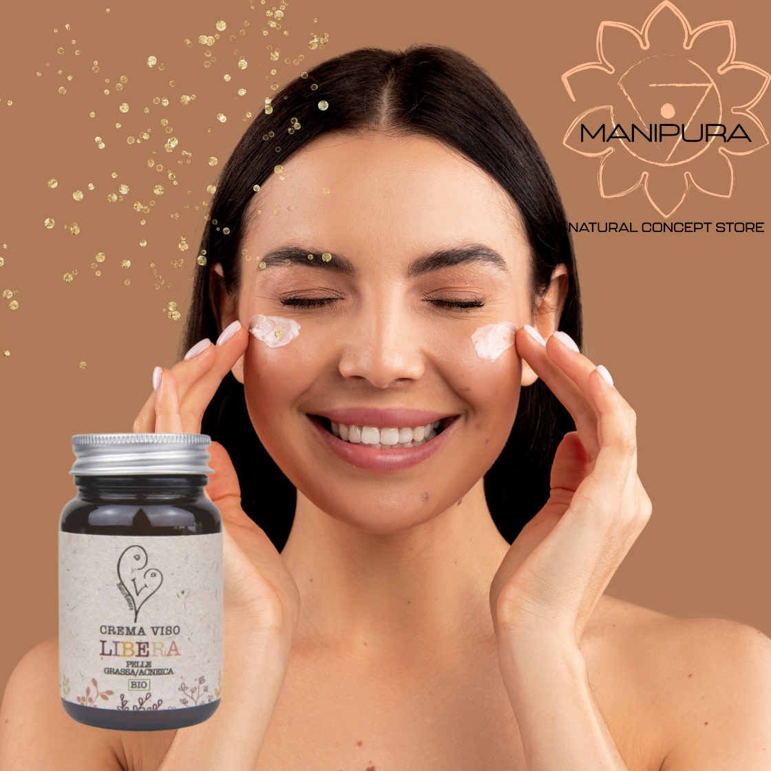 Crema viso Libera per pelle grassa/acneica