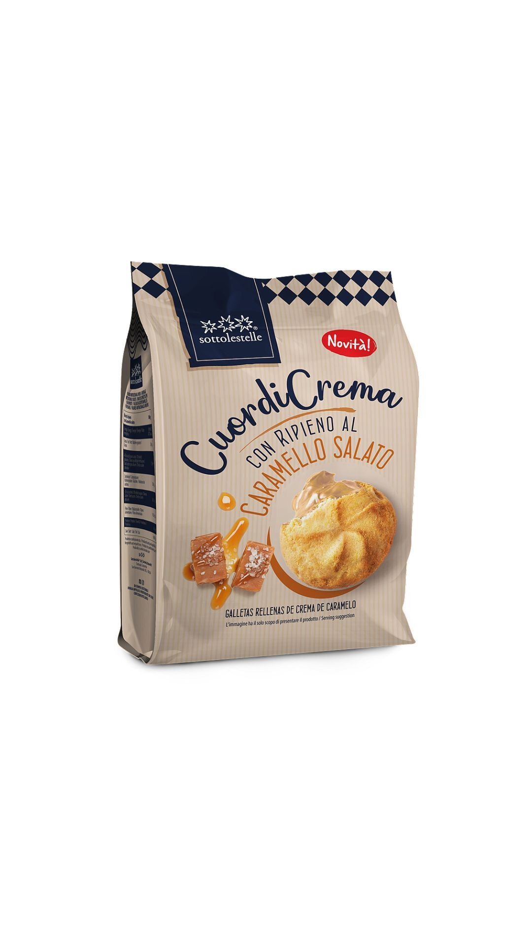Cuor di crema al caramello salato