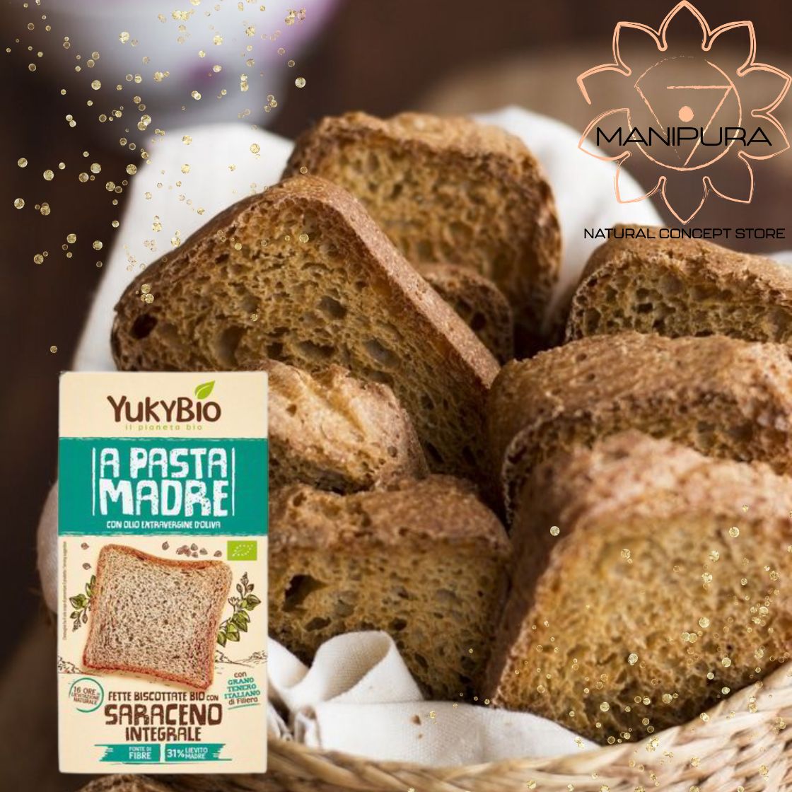 Fette Biscottate Bio con Grano Saraceno Integrale