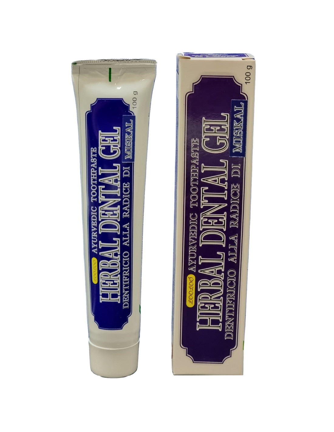 Dentifricio Ayurvedico Radice di Miskal - Herbal Dental Gel