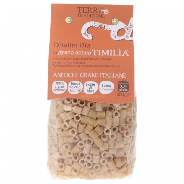 Timilìa Ditalini Bio – Terre e Tradizioni