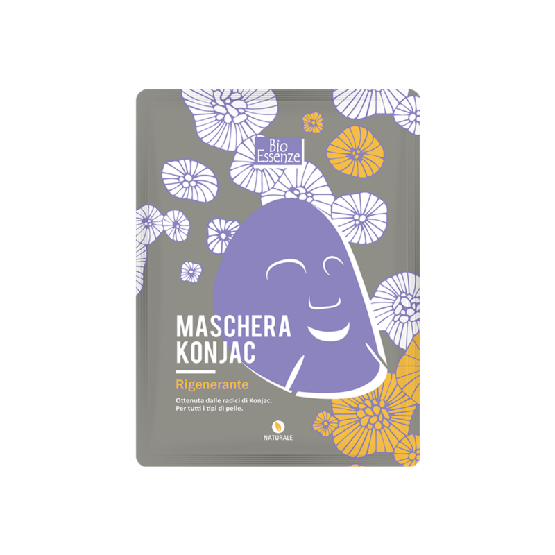 Maschera konjac rigenerante di Bio Essenze