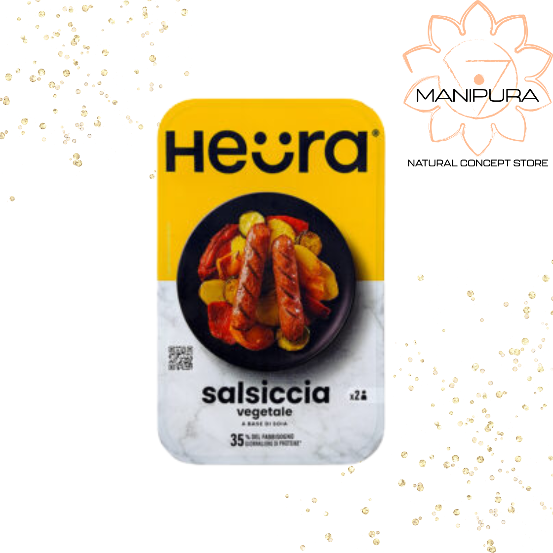 Salsiccia vegetale a base di soia - Heura
