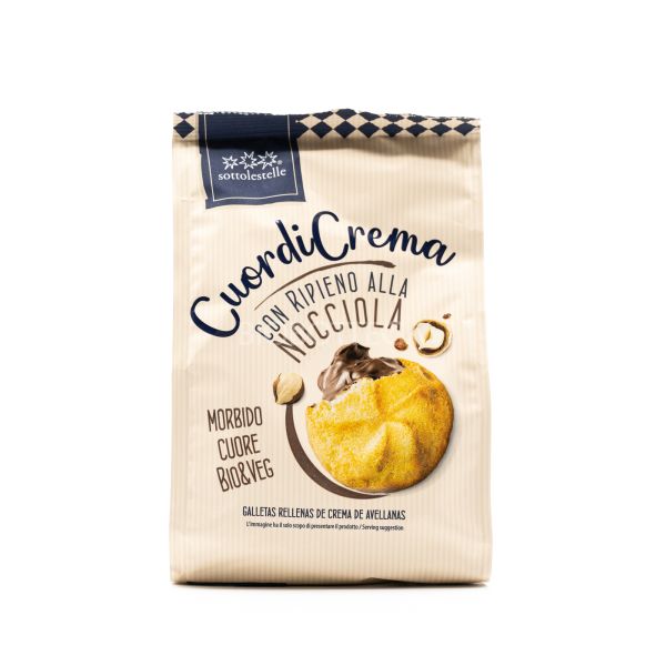 Cuor di crema alla nocciola