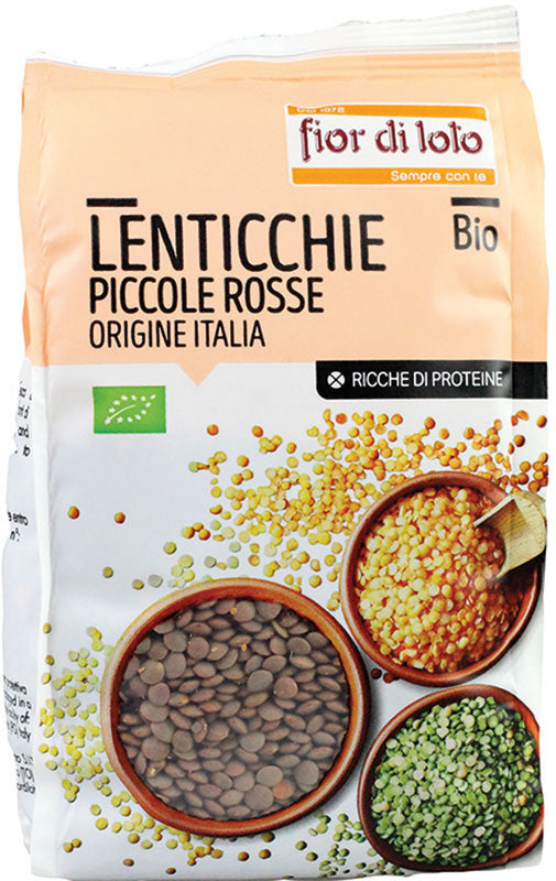 Lenticchie piccole rosse decorticate - Baule Volante