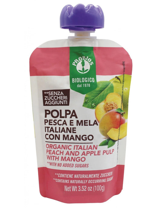 Frutta Frullata Probios - Pesca e Mela