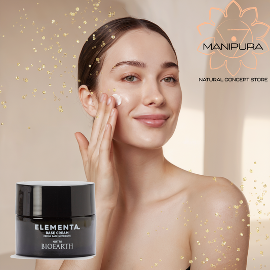 Crema viso nutriente arricchita con Burro di Karité Bio  Elementa