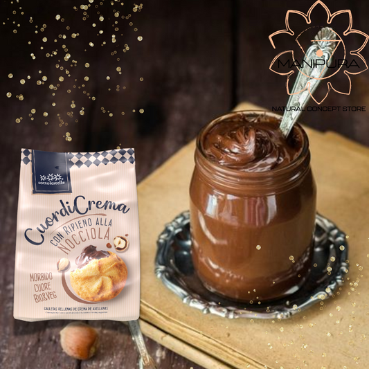 Cuor di crema alla nocciola