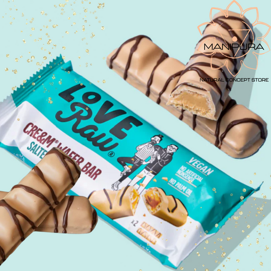 Love Raw - Cream Wafer Bar Caramello Salato