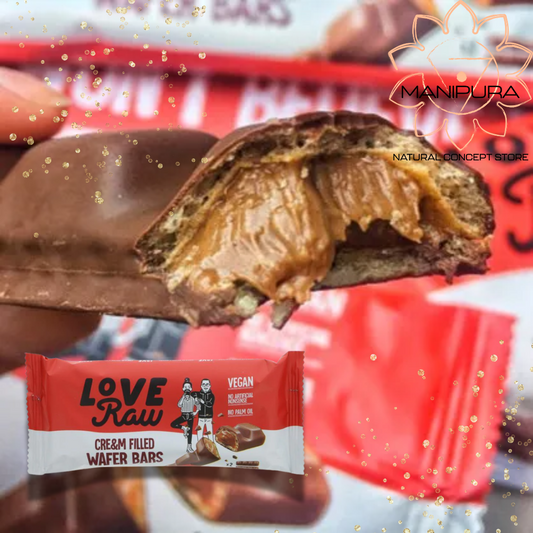 Love Raw - Milk Choc Cream Wafer Bar