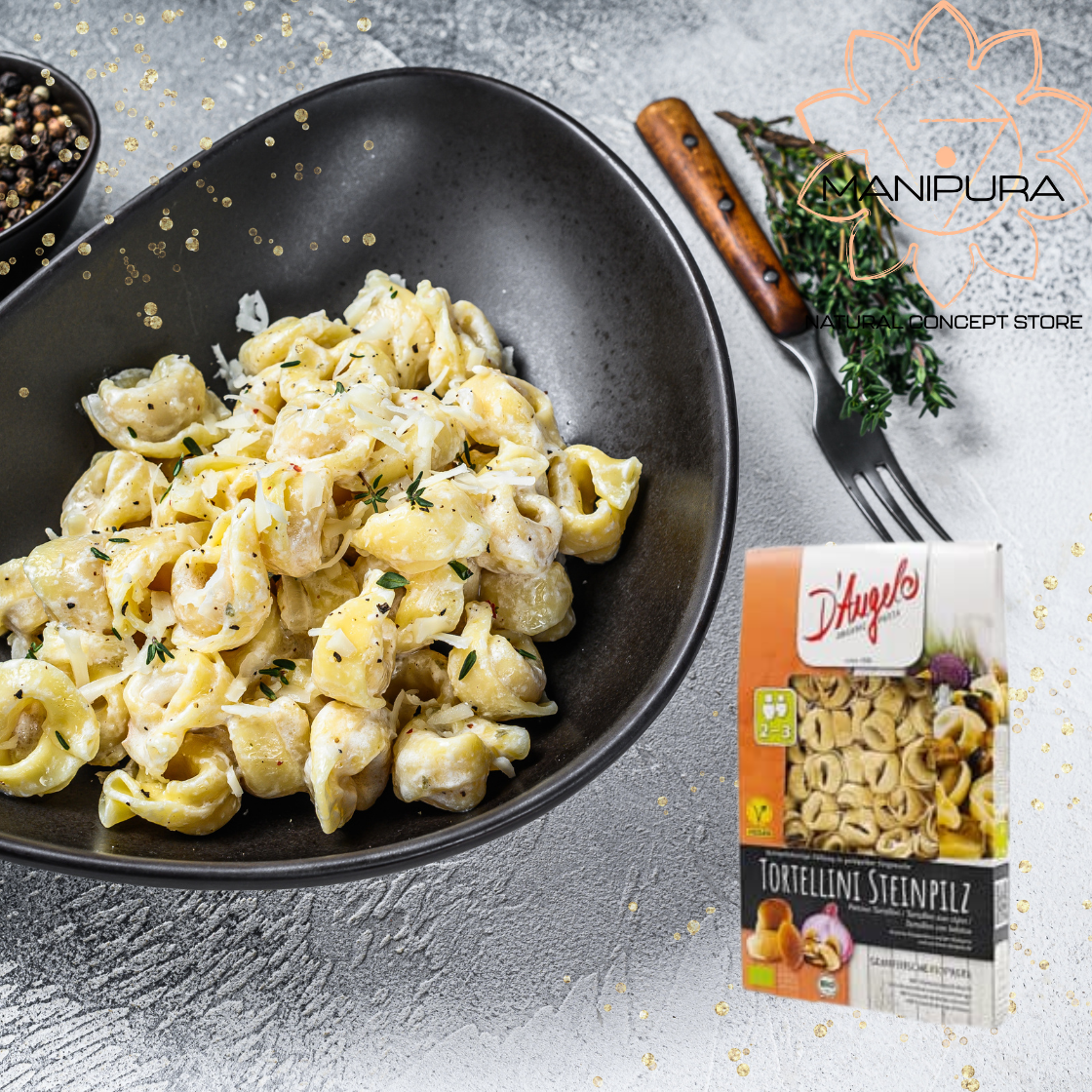 Tortellini ai funghi porcini Bio 250 gr