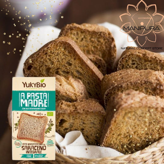 Fette Biscottate Bio con Grano Saraceno Integrale
