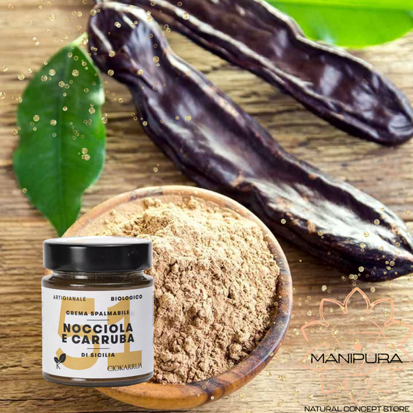 Crema Spalmabile Nocciola e Carruba di Sicilia BIO