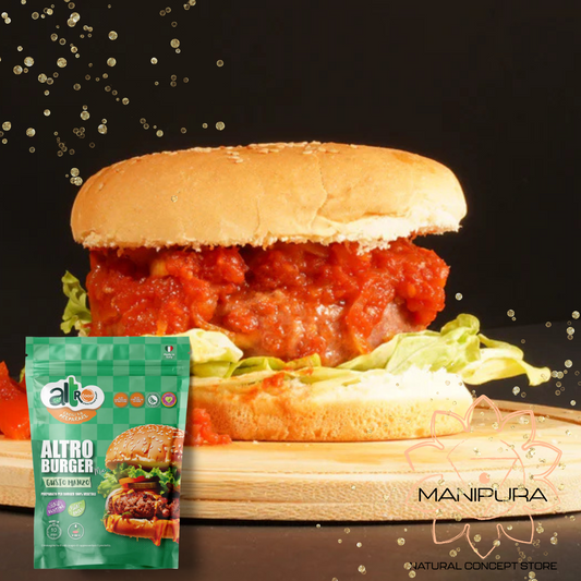 Preparato per burger alternativo. ALTRO BURGER MIX gusto manzo