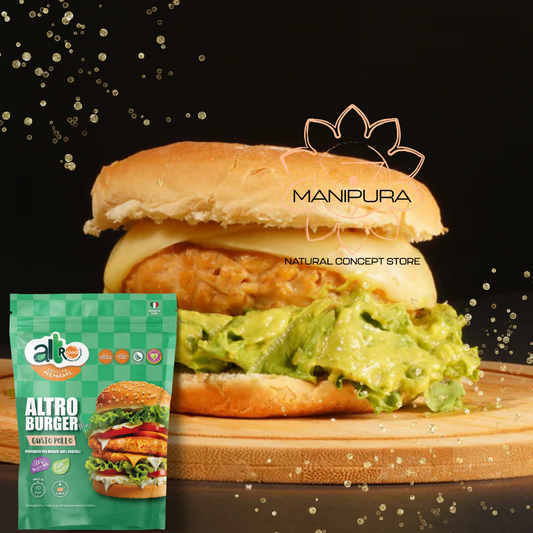 Preparato per burger alternativo.ALTRO BURGER MIX gusto pollo.