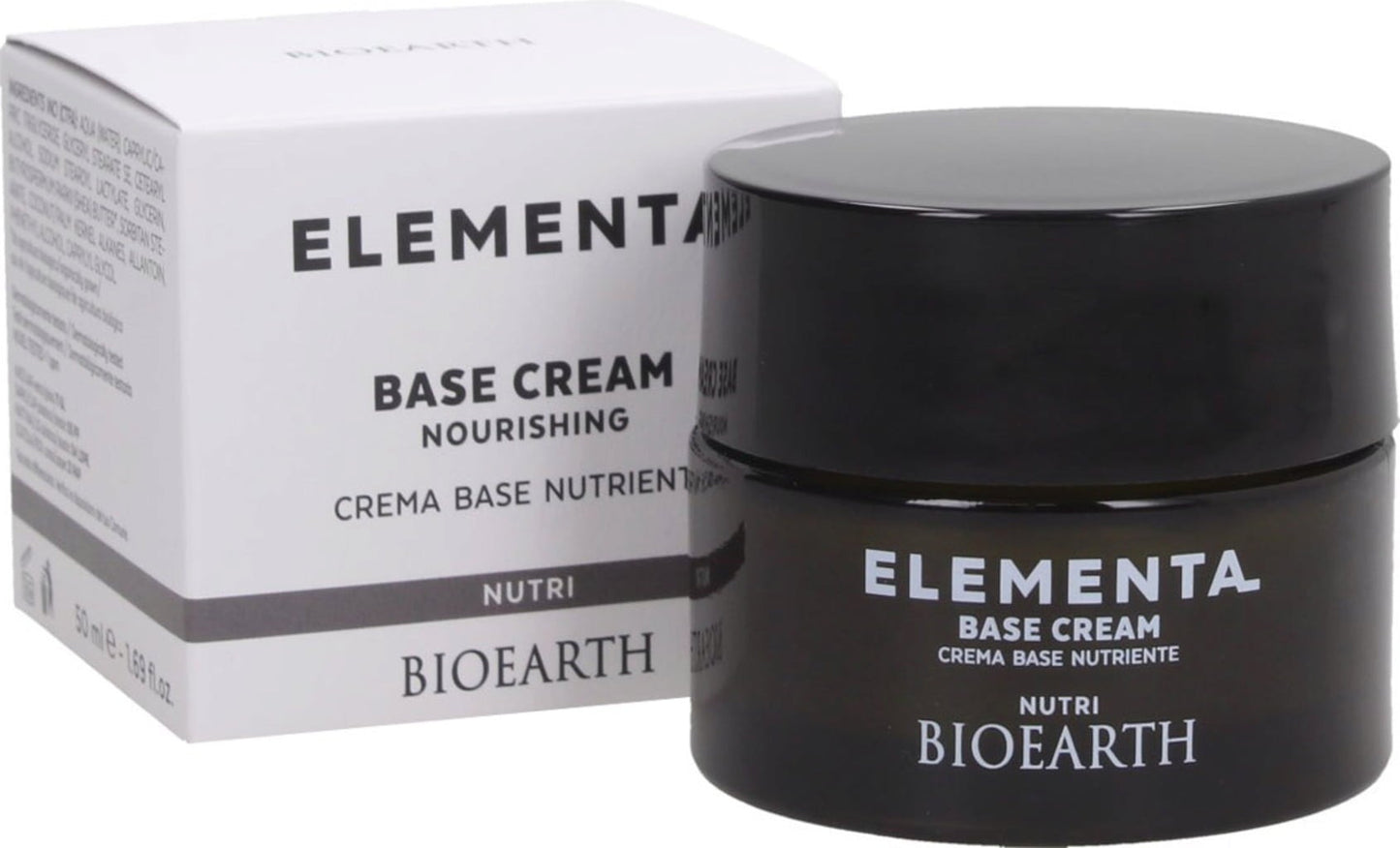 Crema viso nutriente arricchita con Burro di Karité Bio  Elementa