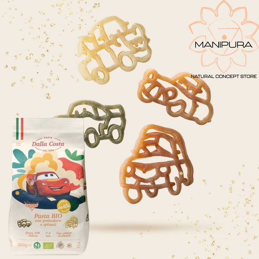 Pasta Cars con Pomodoro e Spinaci
