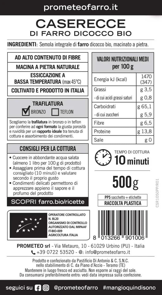 Caserecce di Farro