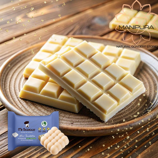 Mini Tavolette ALTERNATIVA 100% VEGETALE al cioccolato bianco