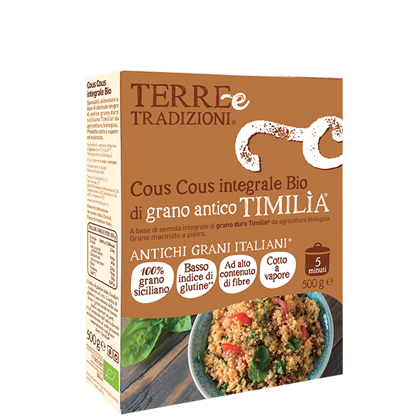 Cous Cous Integrale di grano Timilìa - Terre e Tradizioni