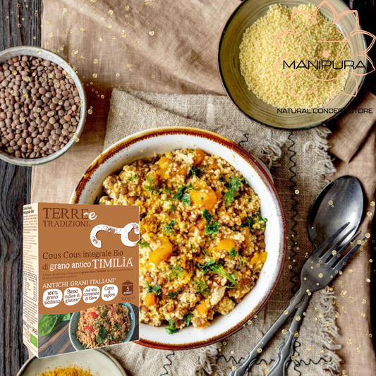 Cous Cous Integrale di grano Timilìa - Terre e Tradizioni
