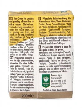Panna da soia da cucina