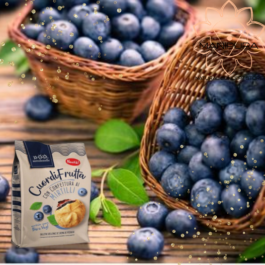 Cuor di crema ai mirtilli