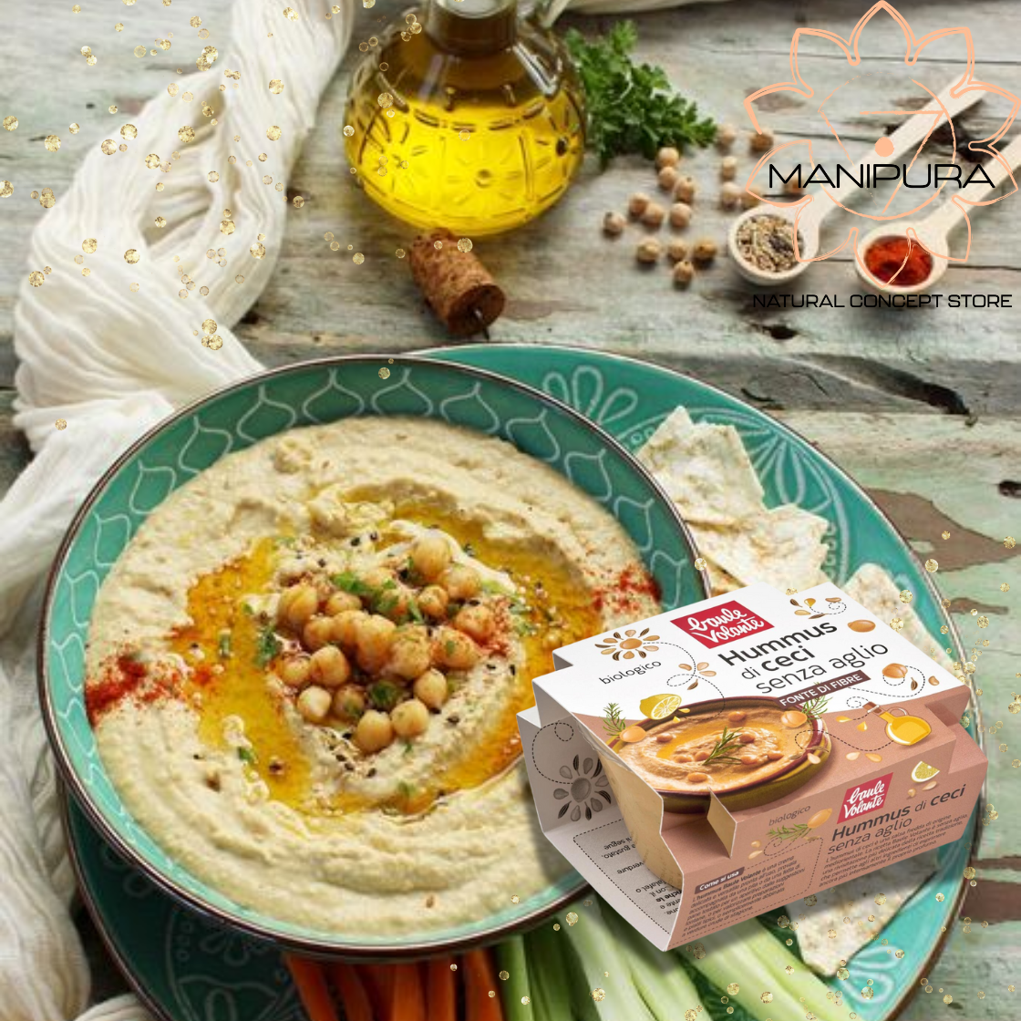 Hummus di ceci senza aglio