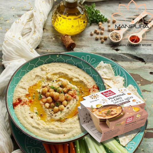Hummus di ceci senza aglio