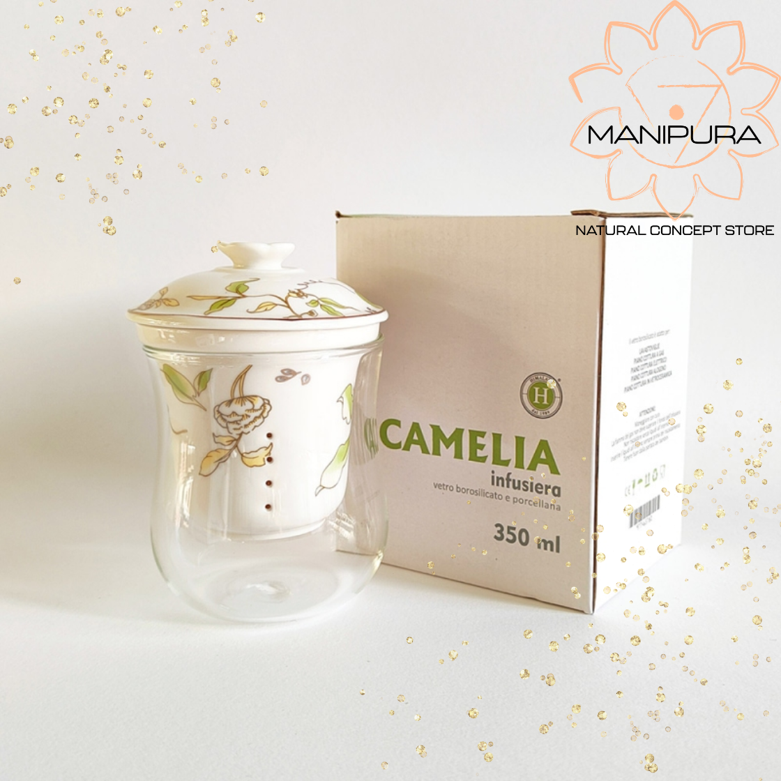 Tisaniera infusiera Camelia da 350 ml