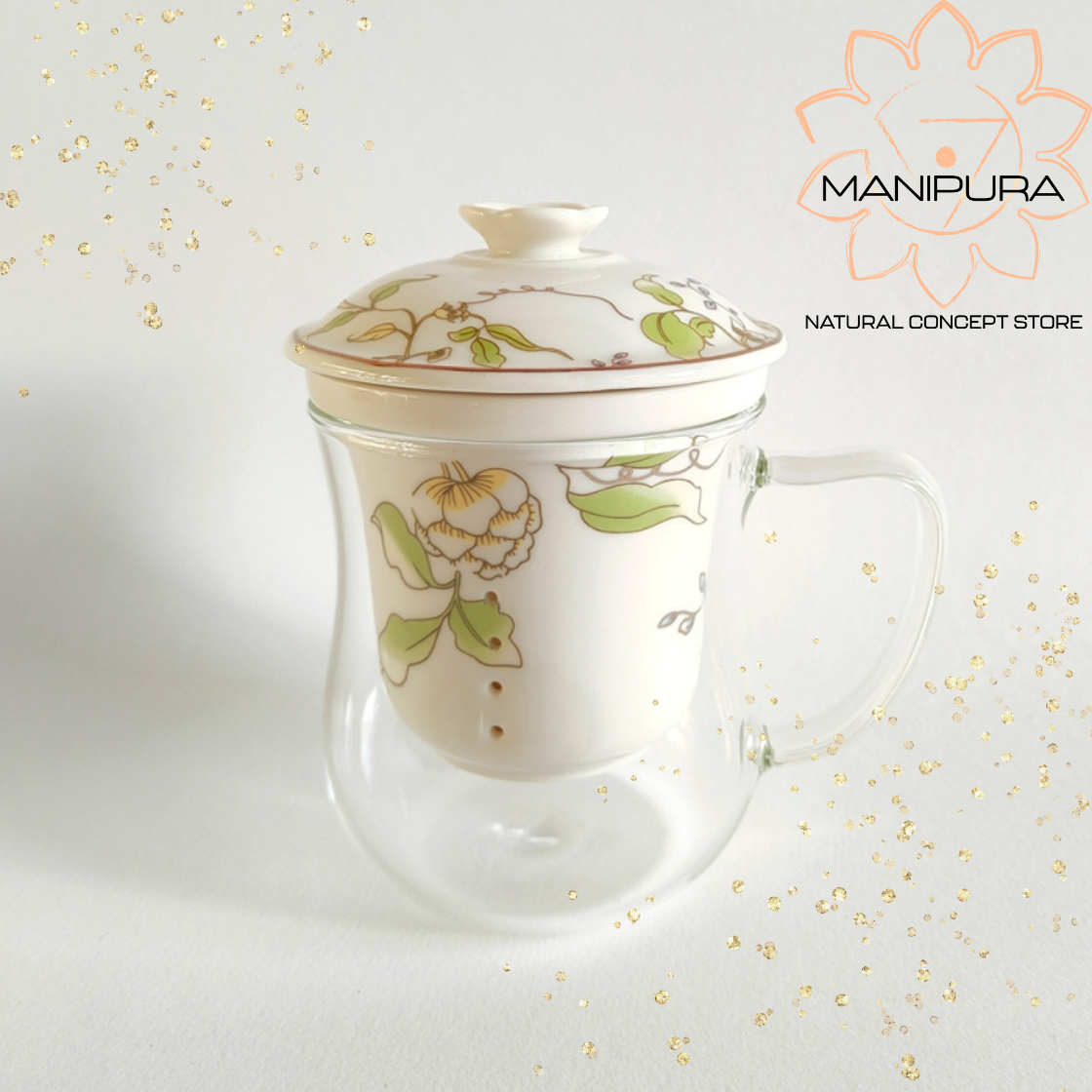 Tisaniera infusiera Camelia da 350 ml