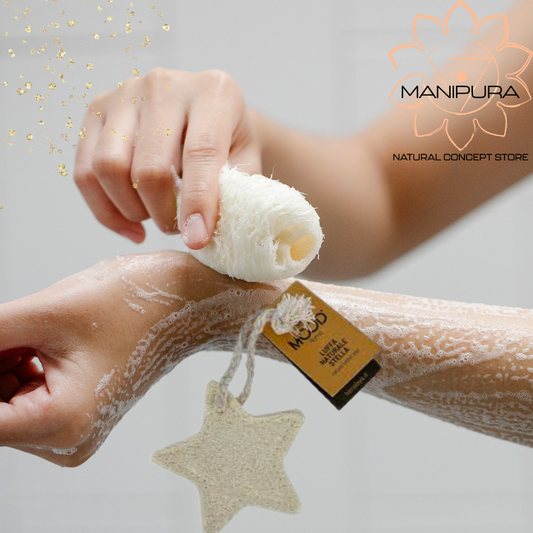 Mood - luffa naturale stella