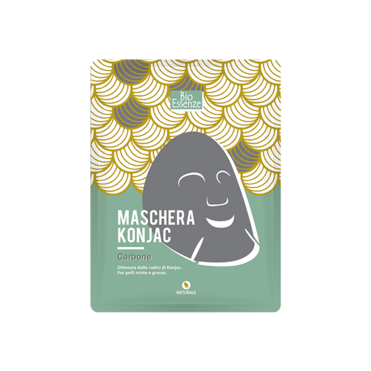 Maschera Konjac Carbone