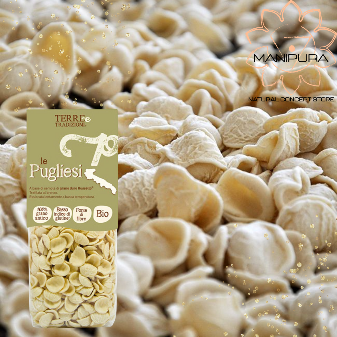 Orecchiette Bio di Grano Duro Russello Le Pugliesi – Terre e Tradizioni