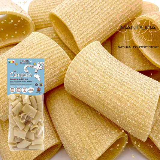 Saragolla Paccheri Rigati Bio – Terre e Tradizioni