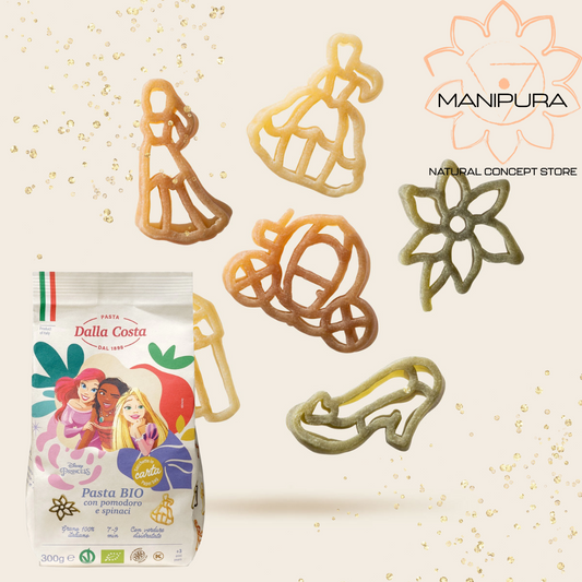 Pasta (semola tricolore) Disney Princess bio