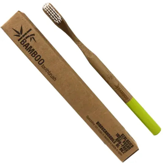 Spazzolino Bamboo Hard Yellow