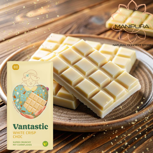 Tavoletta di cioccolato bianco Vantastic White Crisp choc