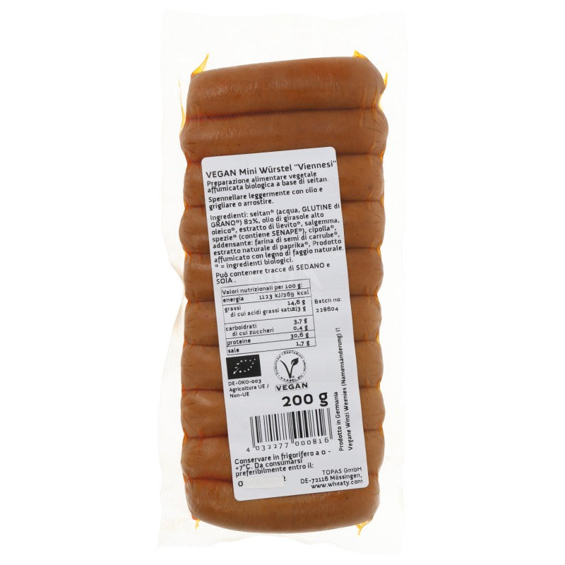 Wurstel di Seitan Winzi Viennesi