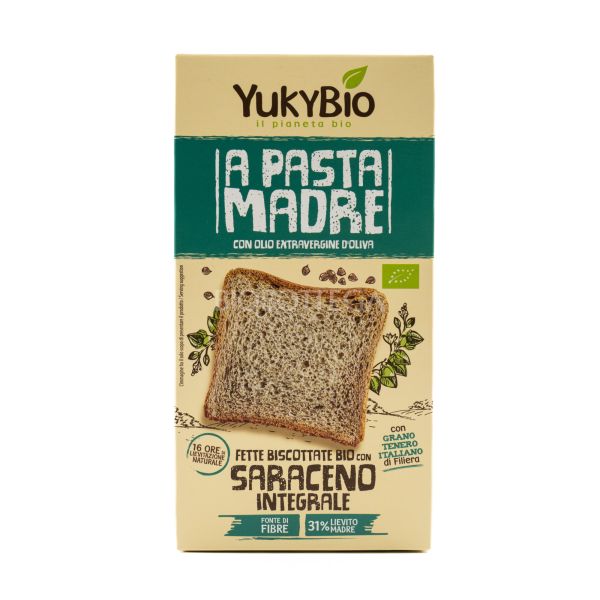 Fette Biscottate Bio con Grano Saraceno Integrale